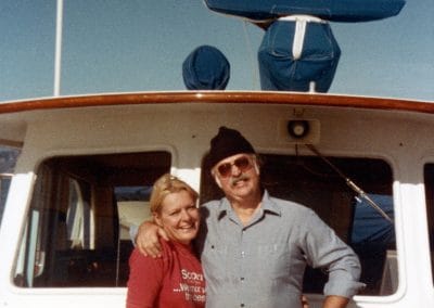 Bea and Bruce on the Odin