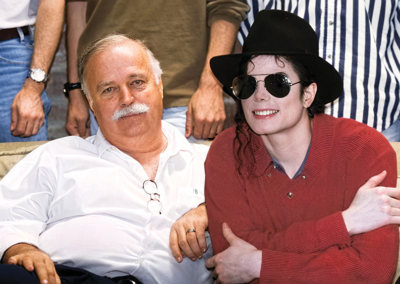 Bruce Swedien and Michael Jackson 1995